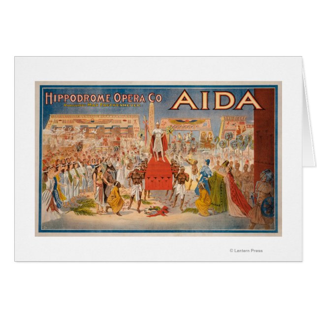 The Spectacle Aida Theatrical Poster (Front Horizontal)