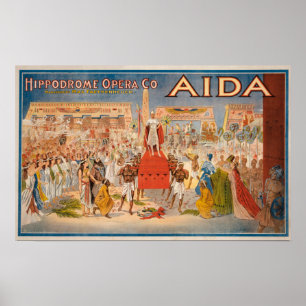 The Spectacle Aida Theatrical Poster