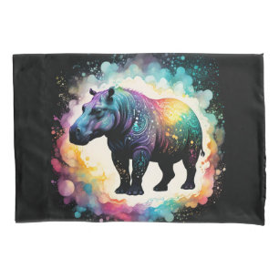 The Spectral Hippo: A Holographic Journey Pillowcase