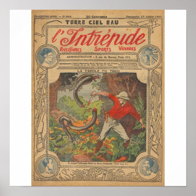 The Speech of the Thug Poster (Front)