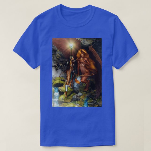 The Sphinx and The Weretiger T-Shirt (Design Front)