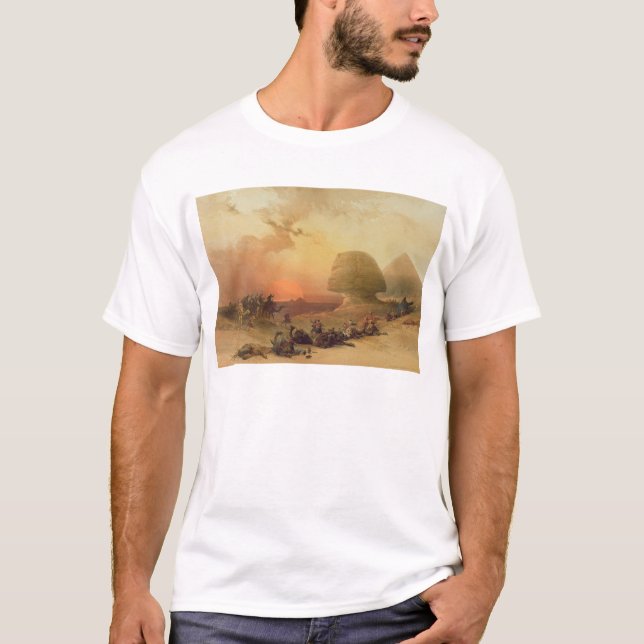 The Sphinx at Giza T-Shirt (Front)