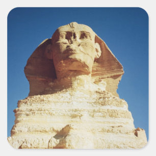 The Sphinx, dating from the reign of King Square Sticker