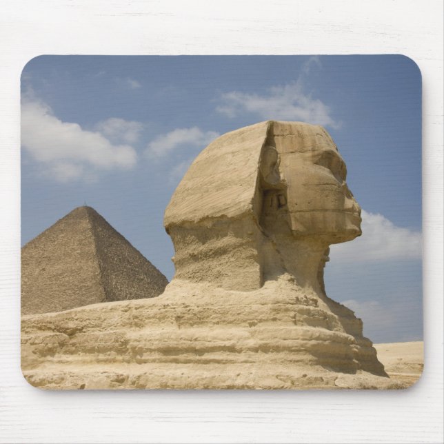 The Sphinx, Giza, Al Jizah, Egypt Mouse Mat (Front)