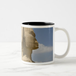 The Sphinx, Giza, Al Jizah, Egypt Two-Tone Coffee Mug
