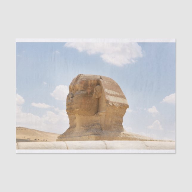 The sphinx tissue paper (Front)