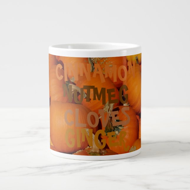 The Spice of Life Fall Edition! on a Large Coffee Mug (Front)