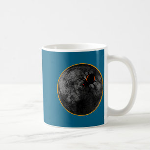 The Spider Web Arachnid Moon Solar Coffee Mug