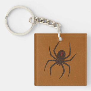 The Spider's Web Acrylic Keychain