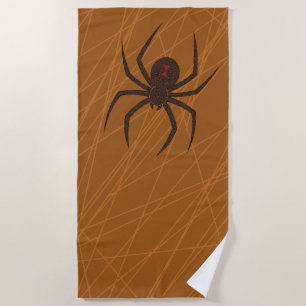 The Spider's Web Beach Towel