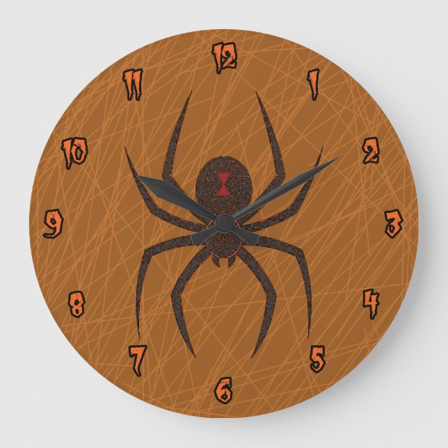 The Spider's Web Clock (Front)