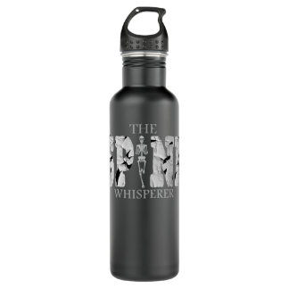 The Spine Whisperer Chiropractic Shirt Graphic Chi 710 Ml Water Bottle