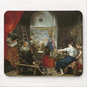 The Spinners, or The Fable of Arachne, 1657 Mouse Mat