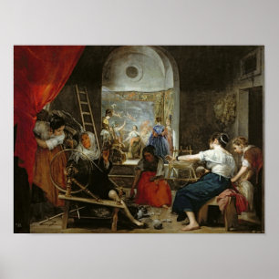 The Spinners, or The Fable of Arachne, 1657 Poster