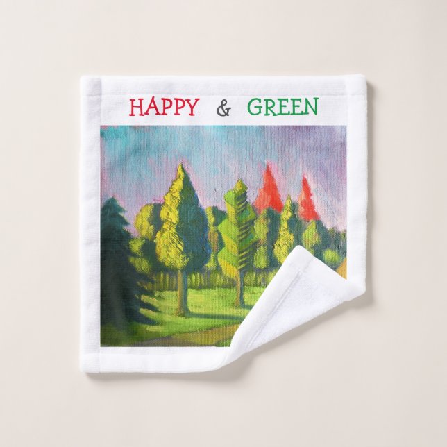 The Spiral Tree Wash Cloth (Wash Cloth)