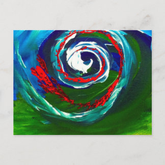 The Spiral Wave of Infinity Postcard