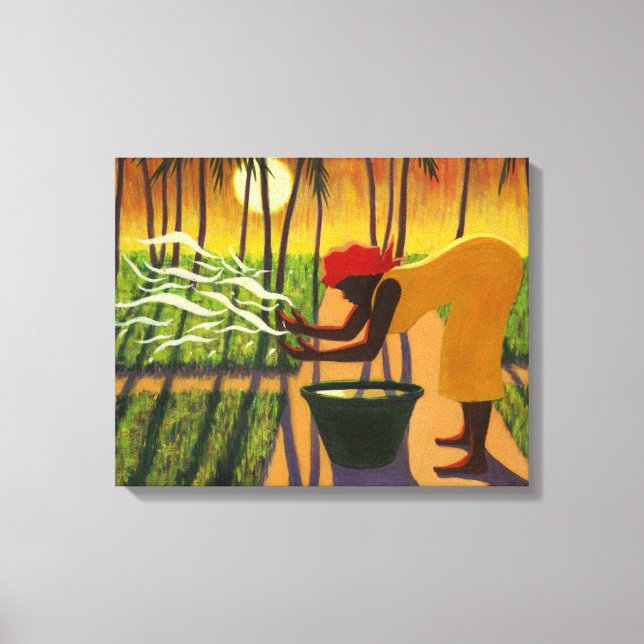 The Spirit Garden 2007 Canvas Print (Front)