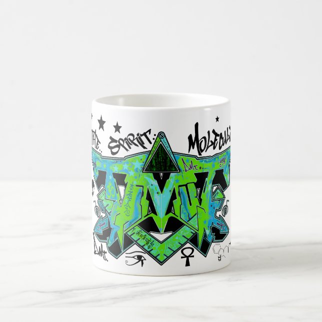 The spirit molecule dmt ayahuasca mug (Center)