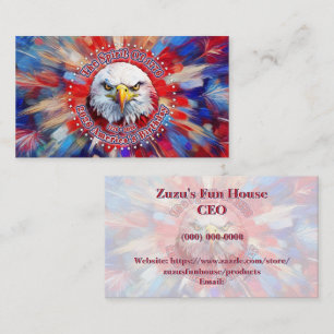 The Spirit Of 1776, 2026 America’s Red Eagle Firew Business Card