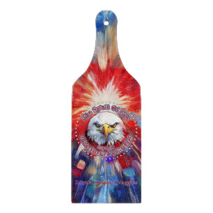 The Spirit Of 1776, 2026 America’s Red Eagle Firew Cutting Board
