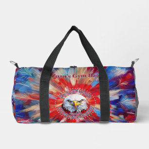 The Spirit Of 1776, 2026 America’s Red Eagle Firew Duffle Bag
