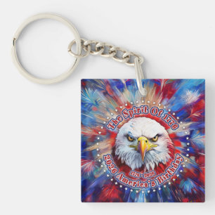 The Spirit Of 1776, 2026 America’s Red Eagle Firew Key Ring