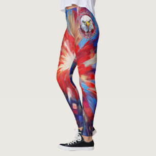 The Spirit Of 1776, 2026 America’s Red Eagle Firew Leggings