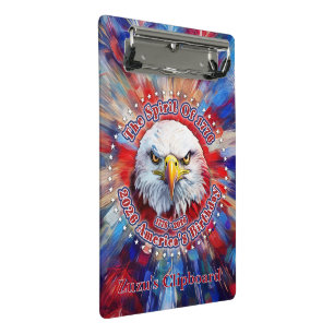 The Spirit Of 1776, 2026 America’s Red Eagle Firew Mini Clipboard
