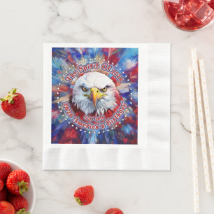The Spirit Of 1776, 2026 America’s Red Eagle Firew Napkin