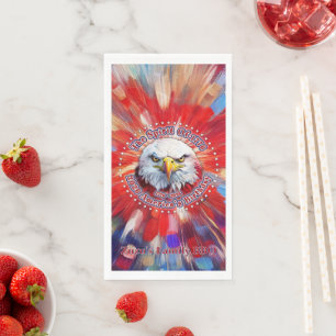 The Spirit Of 1776, 2026 America’s Red Eagle Firew Napkin