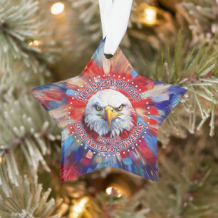The Spirit Of 1776, 2026 America’s Red Eagle Firew Ornament