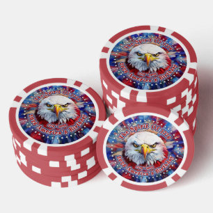 The Spirit Of 1776, 2026 America’s Red Eagle Firew Poker Chips