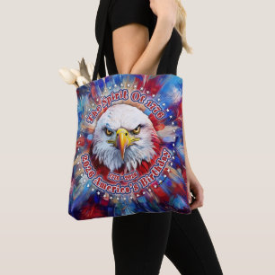 The Spirit Of 1776, 2026 America’s Red Eagle Firew Tote Bag