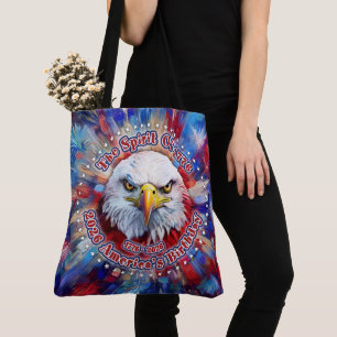 The Spirit Of 1776, 2026 America’s Red Eagle Firew Tote Bag