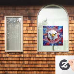 The Spirit Of 1776, 2026 America’s Red Eagle Firew Window Cling