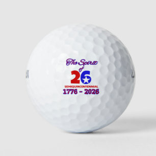 THE SPIRIT OF 26 GOLF BALLS