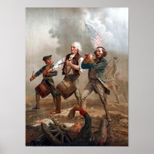 The Spirit of '76 by Archibald MacNeal Willard Poster