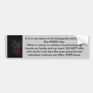The Spirit of a Wolf Car Sticker