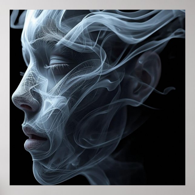 The Spirit of a Woman on a Wall Poster (Front)