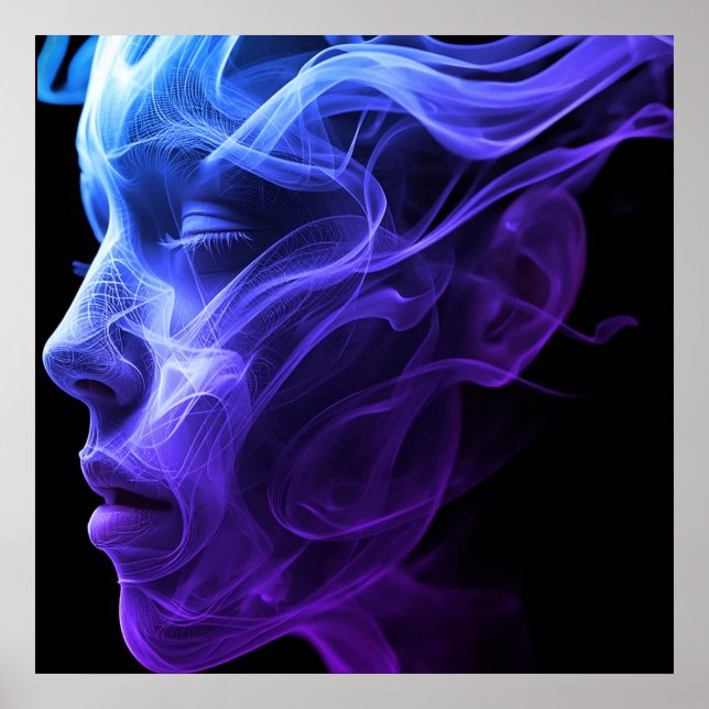 The Spirit of a Woman on a Wall Poster (Front)