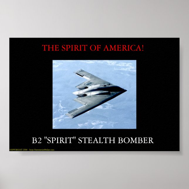 The Spirit of America Poster (Front)