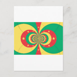 The Spirit of Cameroon: Indomitable Lions Postcard