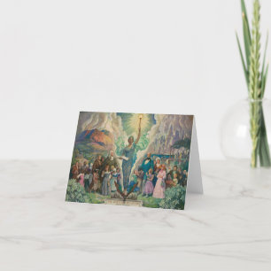 The Spirit of Education by Newell Convers Wyeth Thank You Card