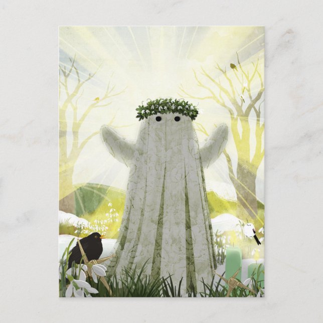 The Spirit Of Imbolc Postcard (Front)