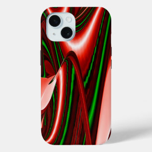 The spirit of Love and Hope Abstract 3D Rainbowart iPhone 15 Case