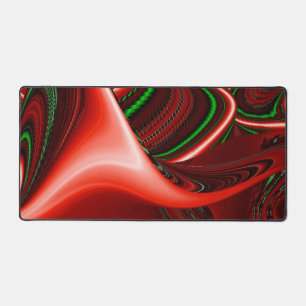The spirit of Love and Hope Abstract 3D Rainbowart Desk Mat