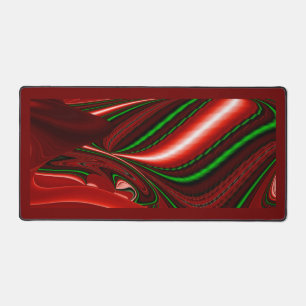 The spirit of Love and Hope Abstract 3D Rainbowart Desk Mat