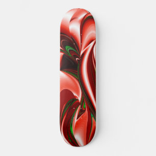 The spirit of Love and Hope Abstract 3D Rainbowart Skateboard