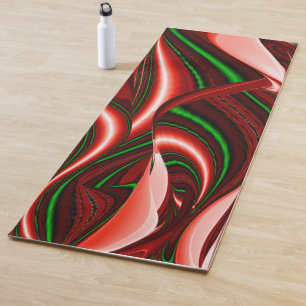 The spirit of Love and Hope Abstract 3D Rainbowart Yoga Mat