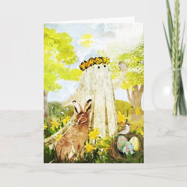 The Spirit of Ostara Card (Front)